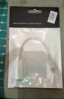 minidisplay to HDMI